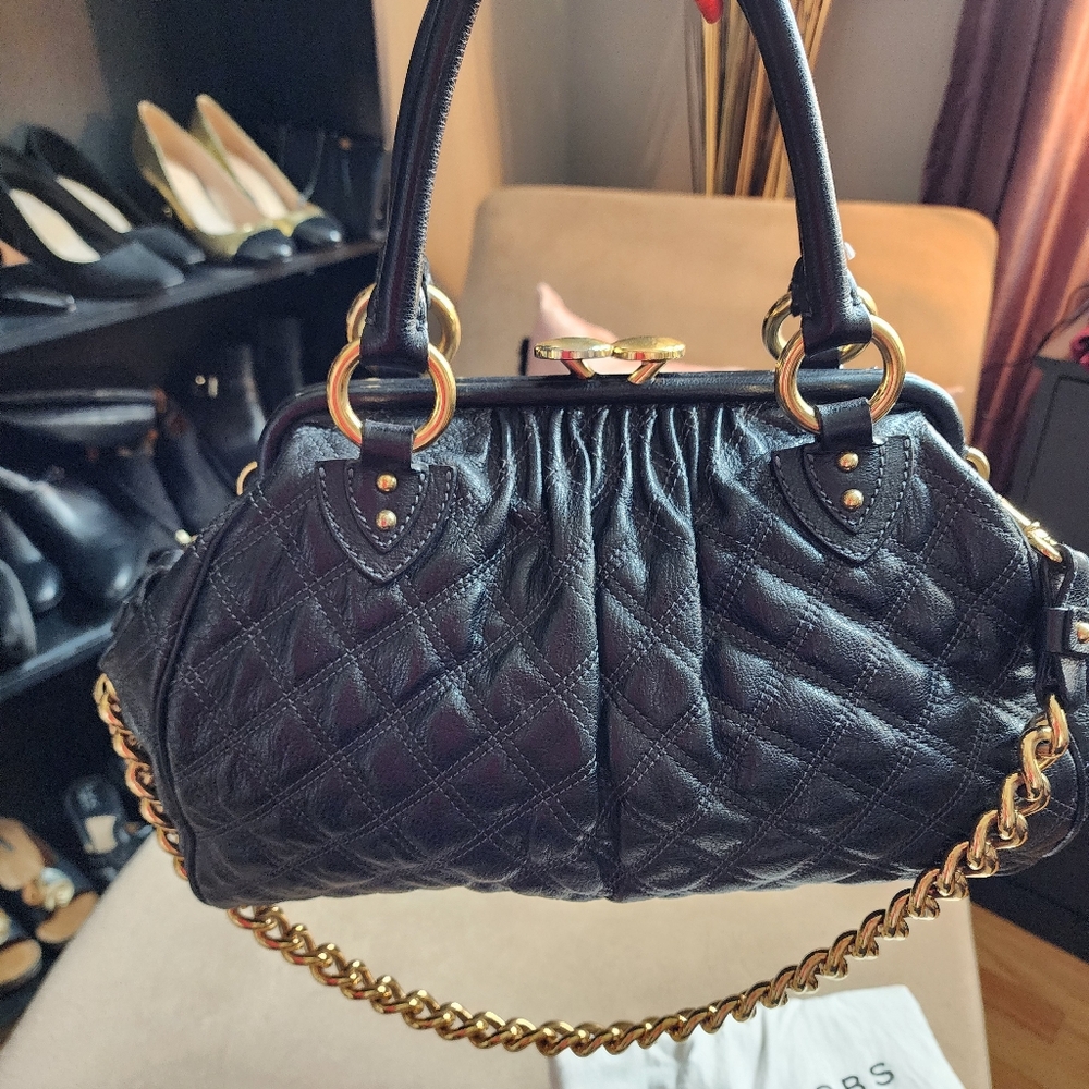 Marc Jacobs Large Quilted Stam Bag